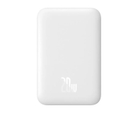 BASEUS Magnetic Mini 6000mAh 20W MagSafe (biały) - 1310905 - zdjęcie 3